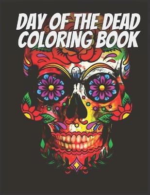 Book cover for Day of the Dead coloring book