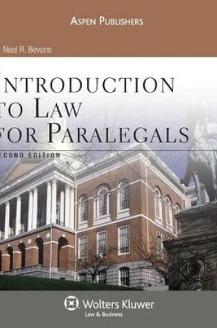 Cover of Introduction to Law for Paralegals, Second Edition