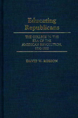Cover of Educating Republicans