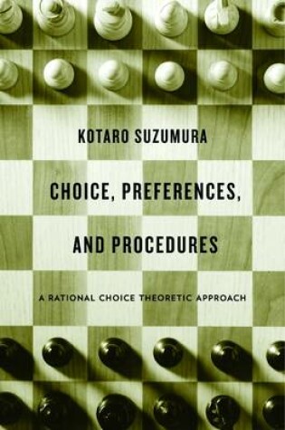 Cover of Choice, Preferences, and Procedures