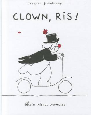 Book cover for Clown, ris!