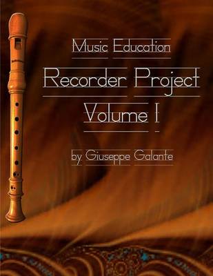 Cover of Music Education Recorder Project Vol 1 Book