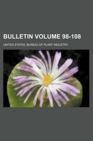 Cover of Bulletin Volume 98-108