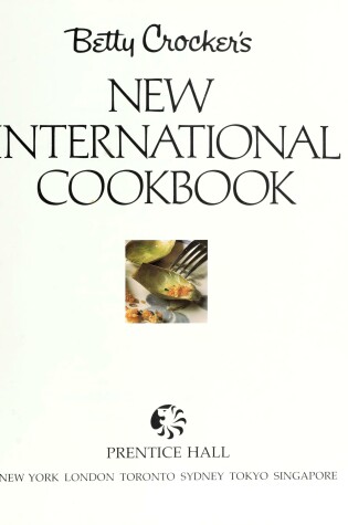 Cover of Betty Crocker'S New International Cookbook