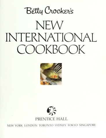 Book cover for Betty Crocker'S New International Cookbook