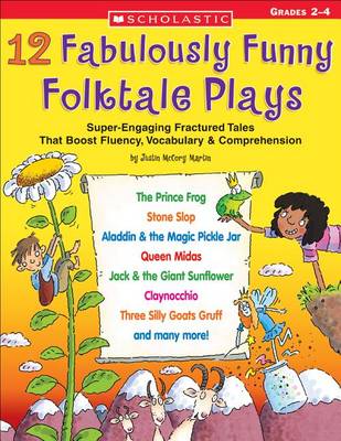 Book cover for 12 Fabulously Funny Folktale Plays