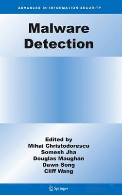 Book cover for Malware Detection