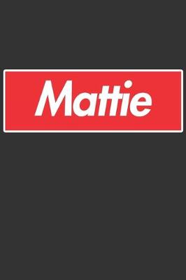 Book cover for Mattie