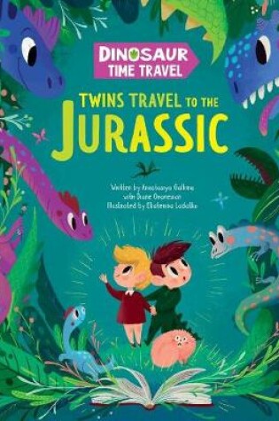 Cover of Twins Travel to the Jurassic