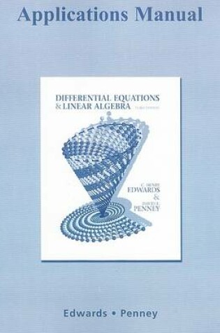 Cover of Applications Manual for Differential Equations and Linear Algebra