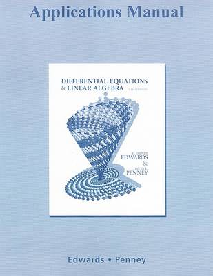Book cover for Applications Manual for Differential Equations and Linear Algebra