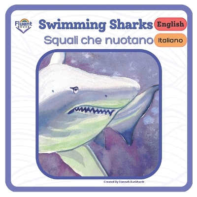 Book cover for Swimming Sharks - Squali nuotatori