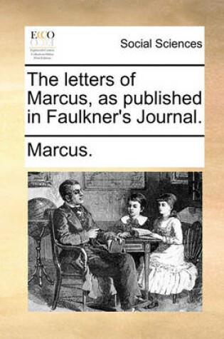 Cover of The Letters of Marcus, as Published in Faulkner's Journal.