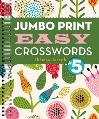 Book cover for Jumbo Print Easy Crosswords #5