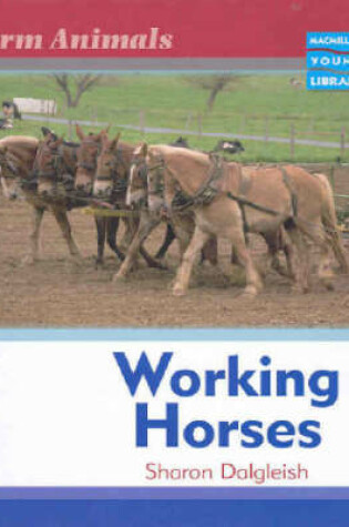 Cover of Farm Animals Horses Macmillan Library