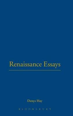 Book cover for Renaissance Essays