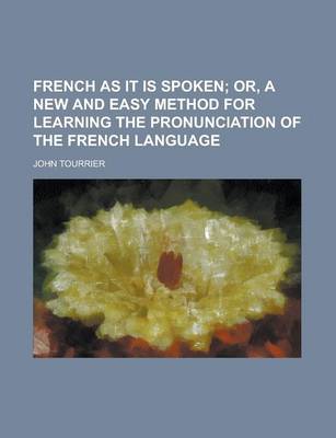 Book cover for French as It Is Spoken