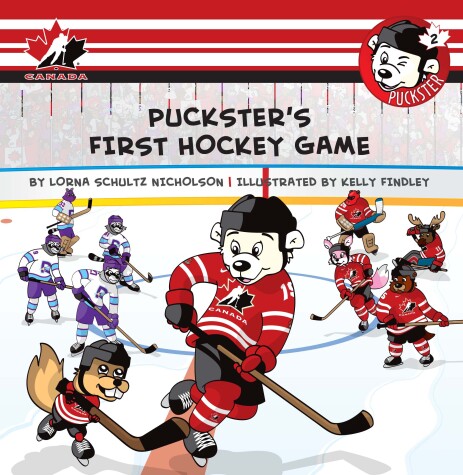 Book cover for Puckster's First Hockey Game