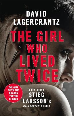 Book cover for The Girl Who Lived Twice