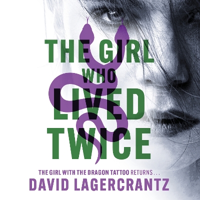 Book cover for The Girl Who Lived Twice
