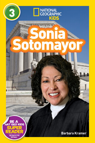 Book cover for National Geographic Readers: Sonia Sotomayor
