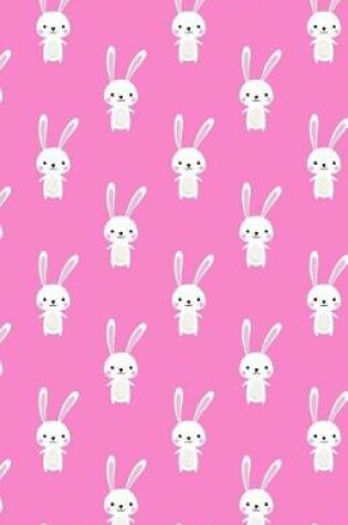 Cover of Bullet Journal for Animal Lovers - Cute Rabbit Pattern - Pink