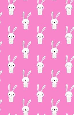 Book cover for Bullet Journal for Animal Lovers - Cute Rabbit Pattern - Pink