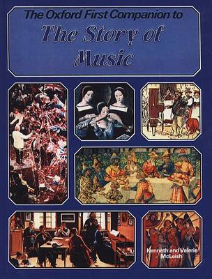 Book cover for The Oxford First Companion to the Story of Music