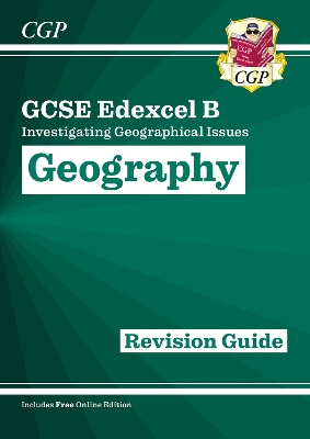 Cover of GCSE Geography Edexcel B Revision Guide includes Online Edition