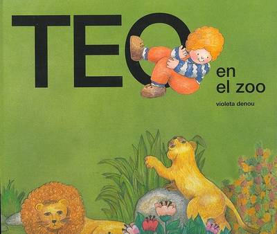 Book cover for Teo En El Zoo