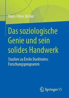 Book cover for Das soziologische Genie und sein solides Handwerk