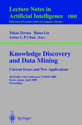 Book cover for Knowledge Discovery and Data Mining