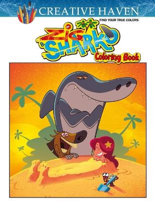 Book cover for Zig & Sharko Coloring Book