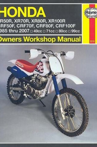 Cover of HM Honda XR50R XR70R USE9781620922398 - OP