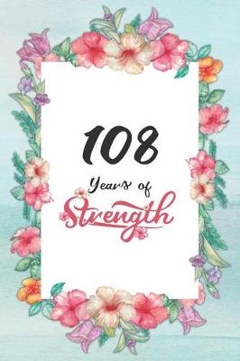 Book cover for 108th Birthday Journal