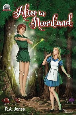 Book cover for Alice in Neverland