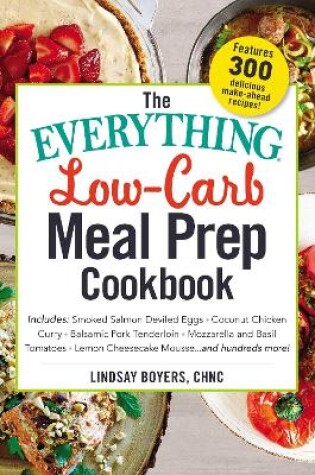 Cover of The Everything Low-Carb Meal Prep Cookbook