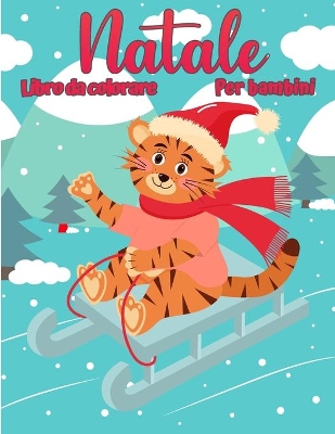 Book cover for Libro da colorare natalizio per bambini