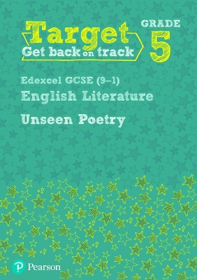 Cover of Target Grade 5 Unseen Poetry Edexcel GCSE (9-1) Eng Lit Workbook