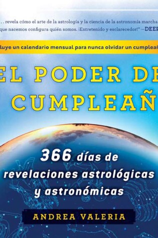 Cover of El poder de tu cumpleanos (The Power of Your Birthday)