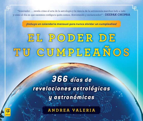 Book cover for El poder de tu cumpleanos (The Power of Your Birthday)