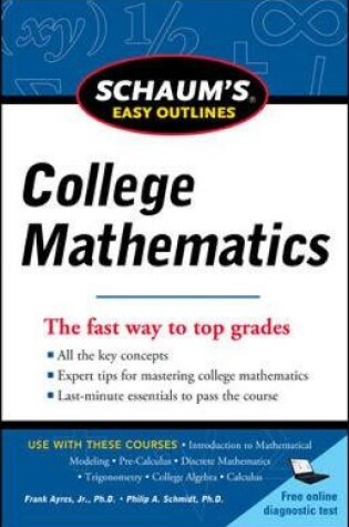 Cover of Schaum's Easy Outline of College Mathematics, Revised Edition