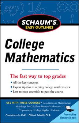 Book cover for Schaum's Easy Outline of College Mathematics, Revised Edition