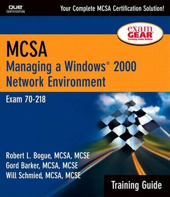 Book cover for MCSA