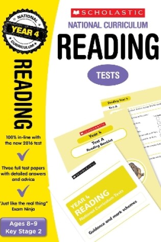 Cover of Reading Test - Year 4