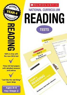 Cover of Reading Test - Year 4