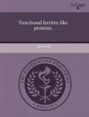 Book cover for Functional Ferritin-Like Proteins.