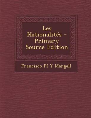 Book cover for Les Nationalites - Primary Source Edition