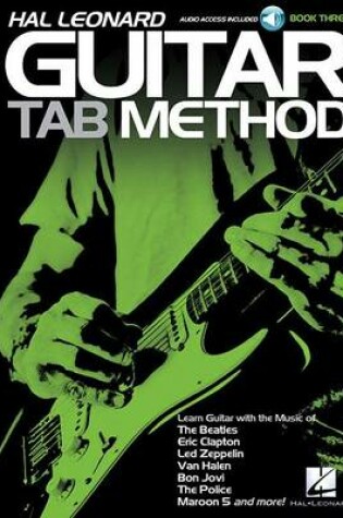 Cover of Hal Leonard Guitar TAB method book 3