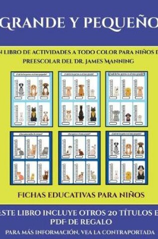 Cover of Fichas educativas para niños (Grande y pequeño)